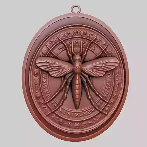 Mosquito Animal Pendant Mosquito Animal Necklace