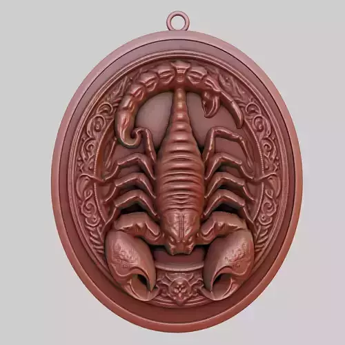 Scorpion Animal Pendant Scorpion Animal Necklace