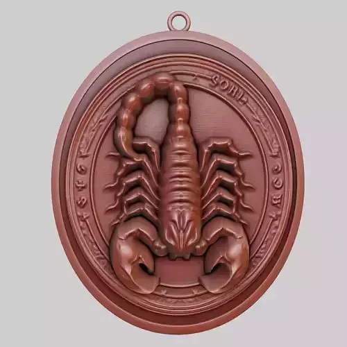 Scorpion Animal Pendant Scorpion Animal Necklace