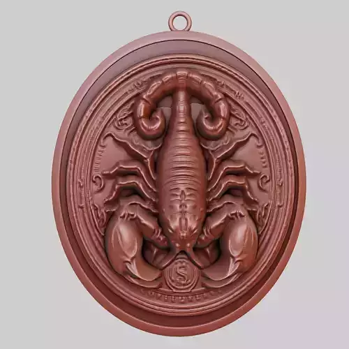 Scorpion Animal Pendant Scorpion Animal Necklace