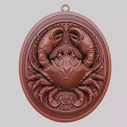 Crab Animal Pendant Crab Animal Necklace