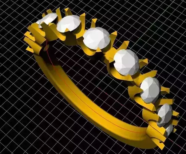 Cluster Ring 3dm file