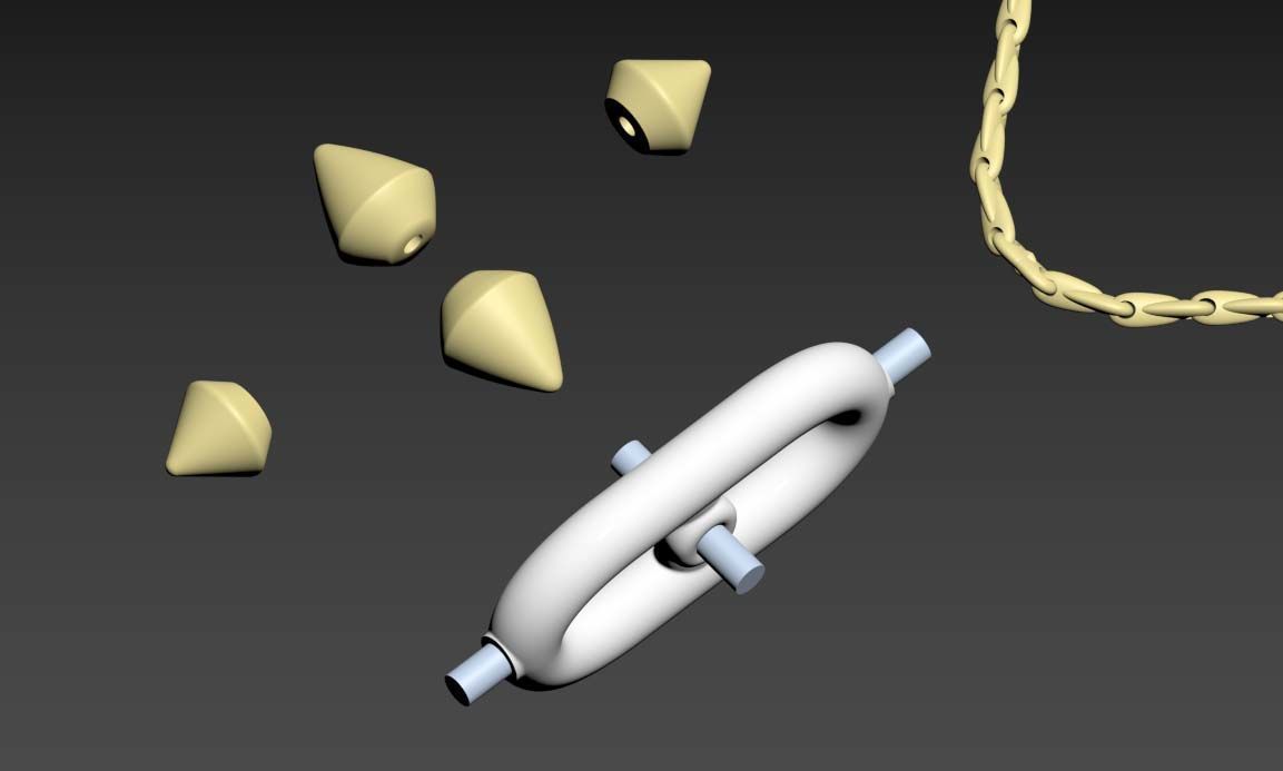 PENDANT 3D print model_3