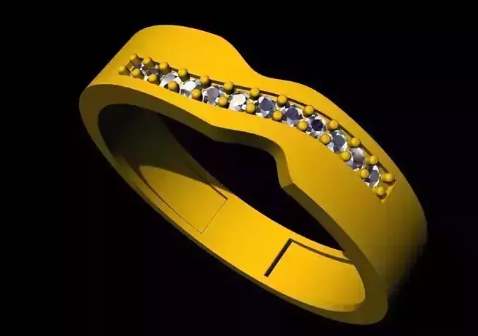 Cluster Ring 3dm file