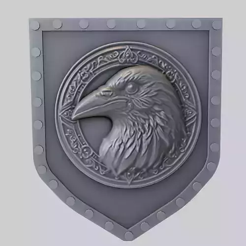 Crow Animal Wall Art Crow Animal Medallion