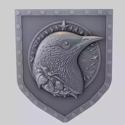 Starling Animal Wall Art Starling Animal Medallion