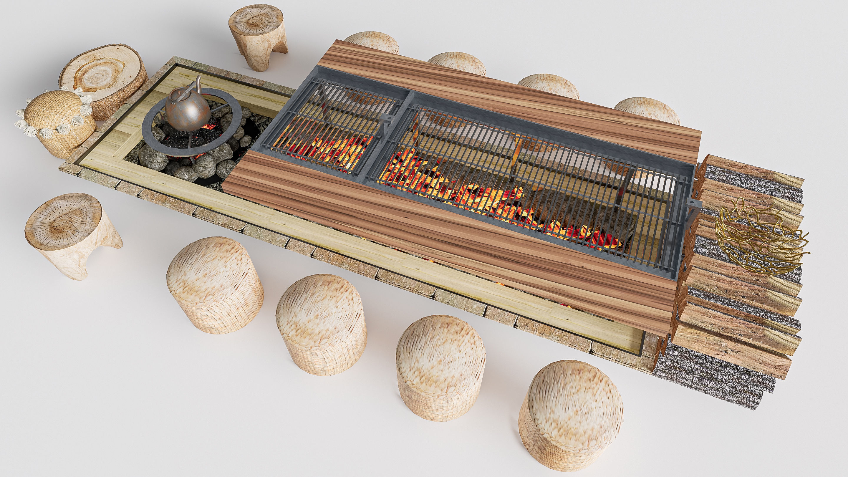 Barbecue grill 1 3D model_18