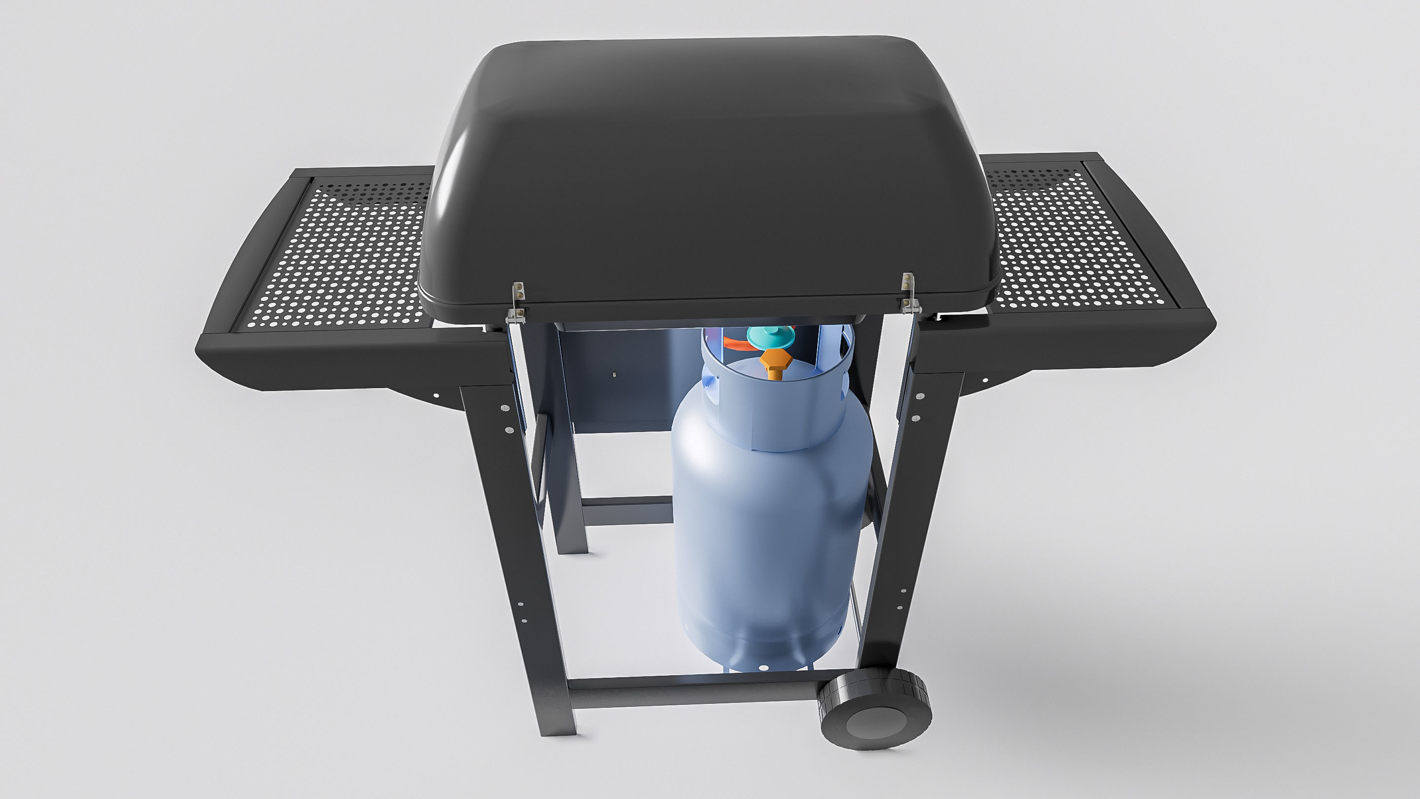 Barbecue grill 1 3D model_16