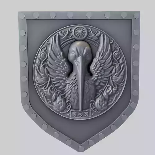 Ibis Animal Wall Art Ibis Animal Medallion