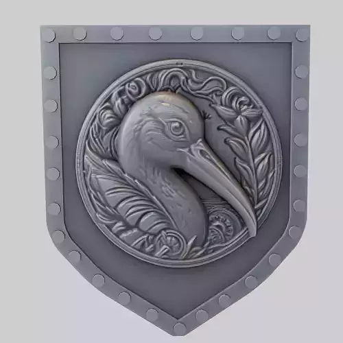 Ibis Animal Wall Art Ibis Animal Medallion