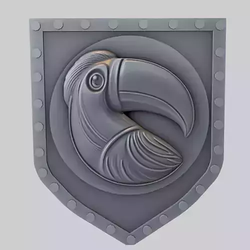 Toucan Animal Wall Art Toucan Animal Medallion