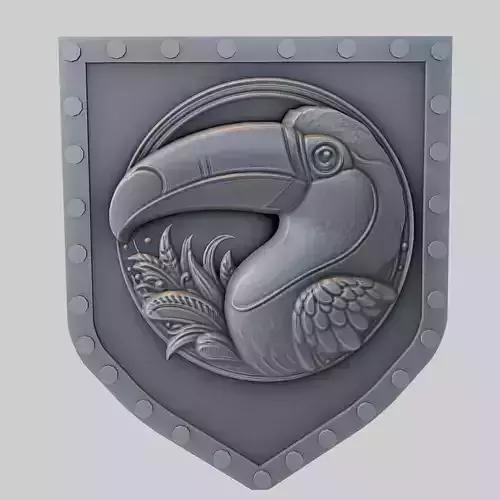 Toucan Animal Wall Art Toucan Animal Medallion