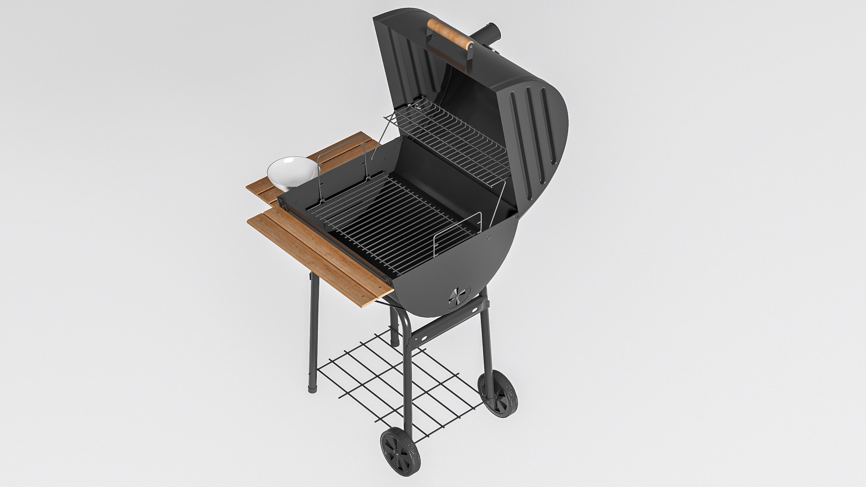 Barbecue grill 2 3D model_9