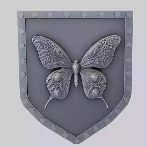 Butterfly Animal Wall Art Butterfly Animal Medallion