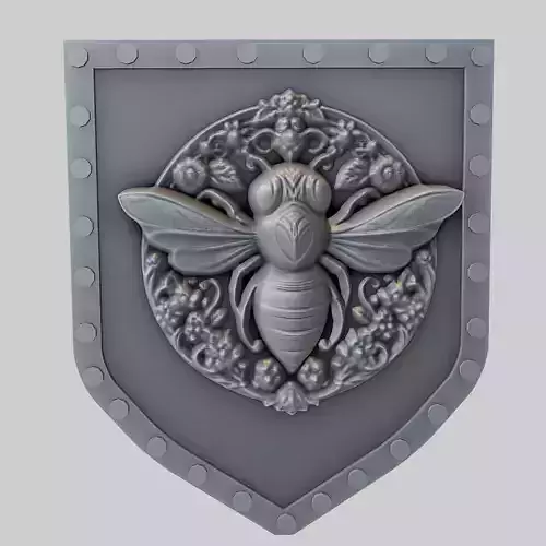 Bee Animal Wall Art Bee Animal Medallion