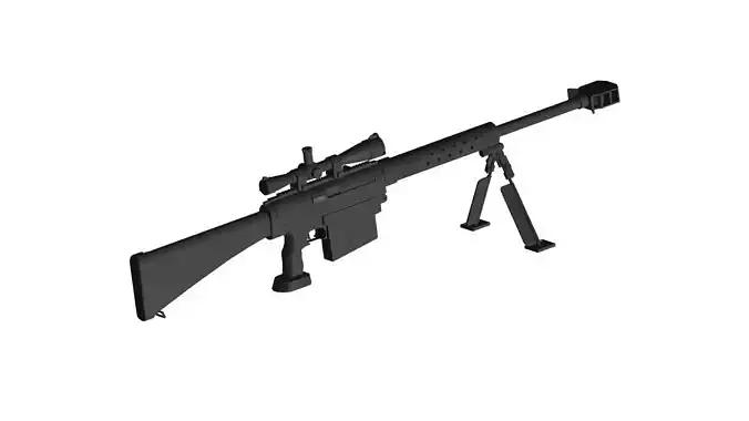 M16 Sniper Rifle 3D model