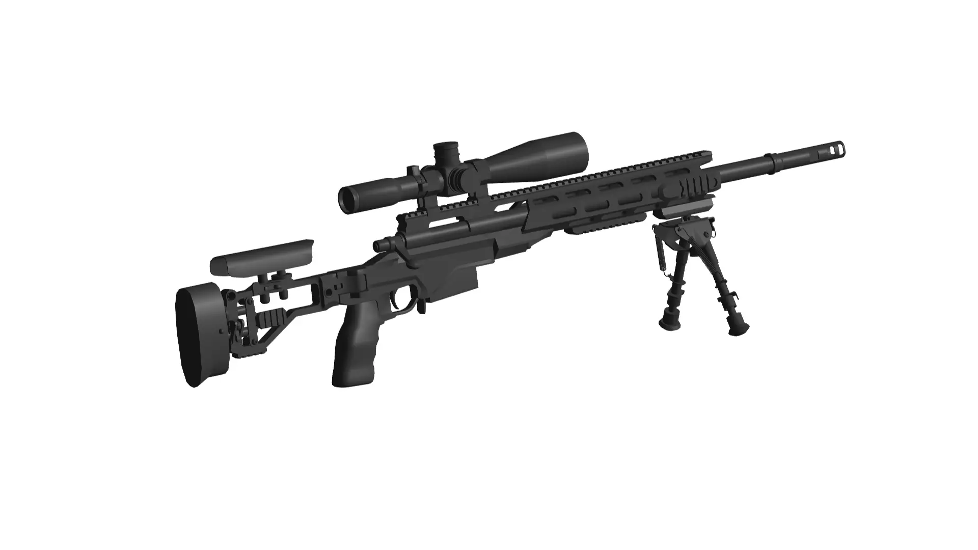 SNIPER RIFLE 3D model_0
