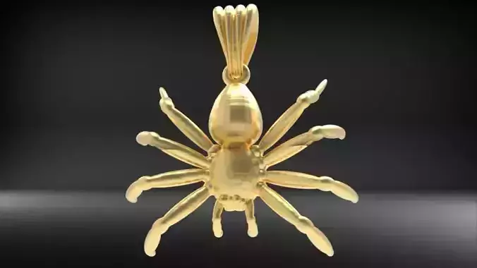 Spider Pendant Necklace Charm Bracelet Jewelry