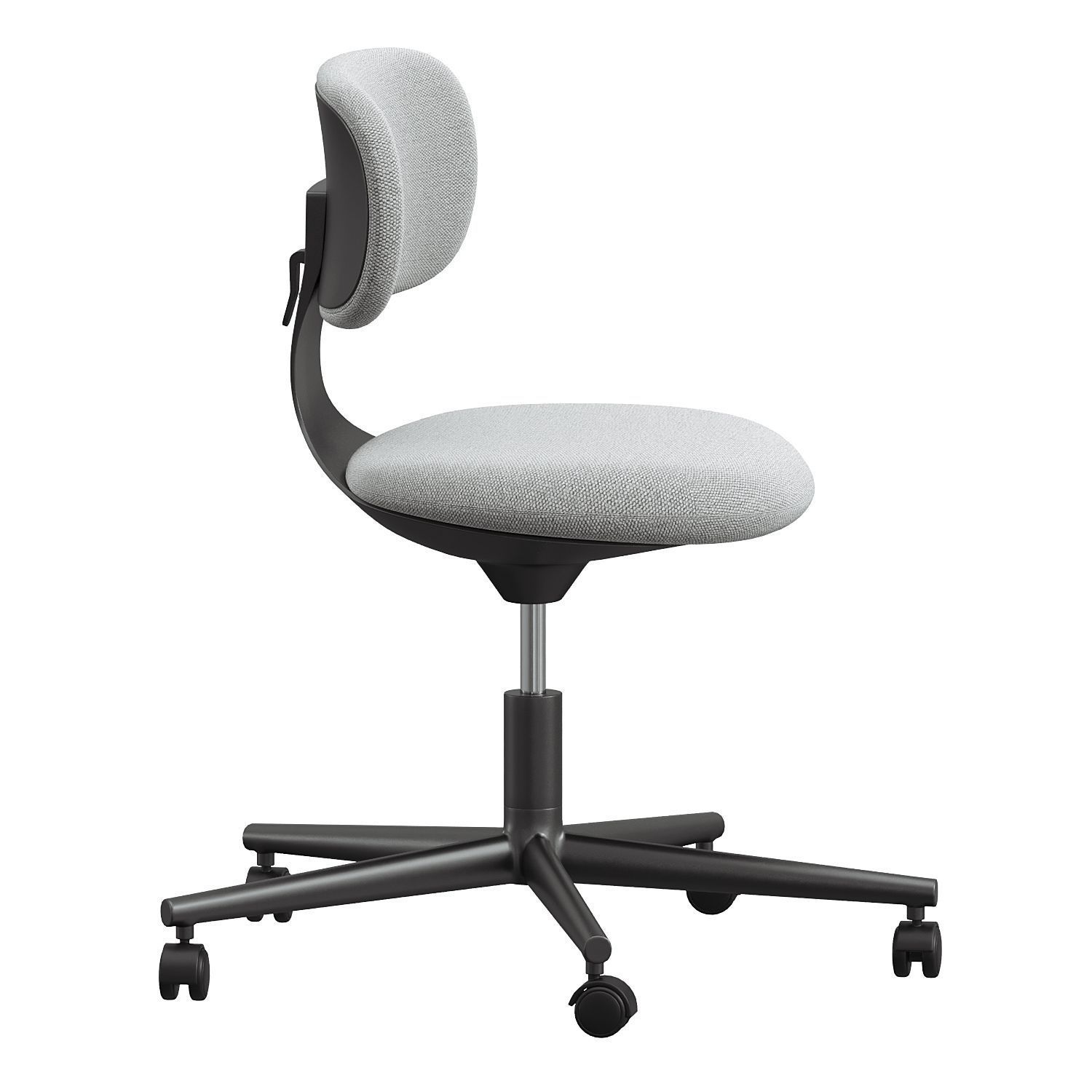 VITRA ROOKIE OFFICE CHAIR GREY 3D model_1
