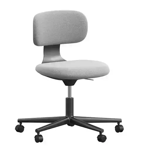 VITRA ROOKIE OFFICE CHAIR GREY 3D model