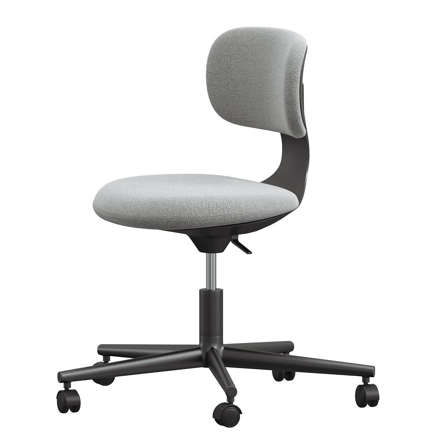 VITRA ROOKIE OFFICE CHAIR GREY 3D model_2