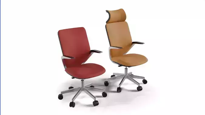 Flow HB Office and LB Desk Chair
