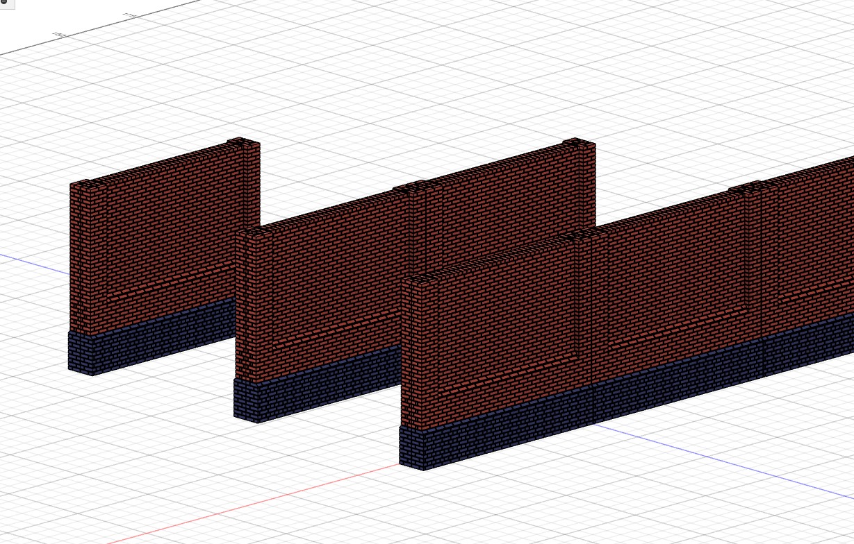 Model Railway Station High Wall Double Sided FDM and Resin 3D print model_5