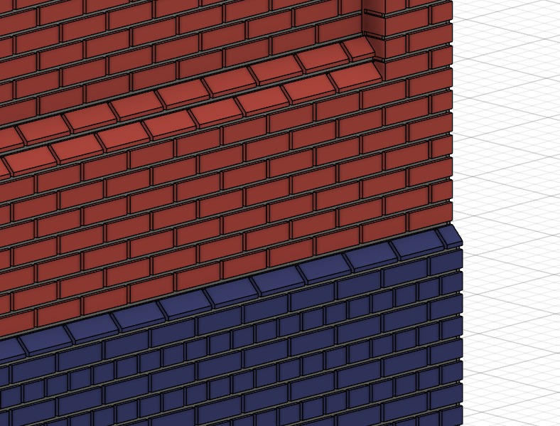 Model Railway Station High Wall Double Sided FDM and Resin 3D print model_8