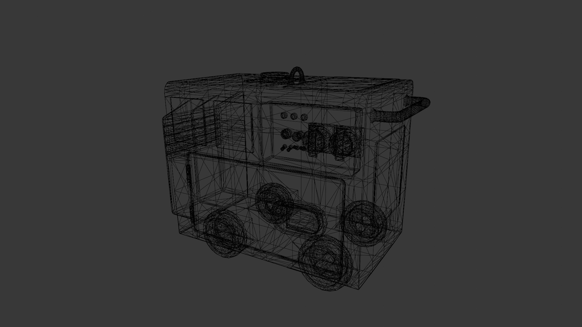  Power Generator 3D Model  Low-poly 3D model_14