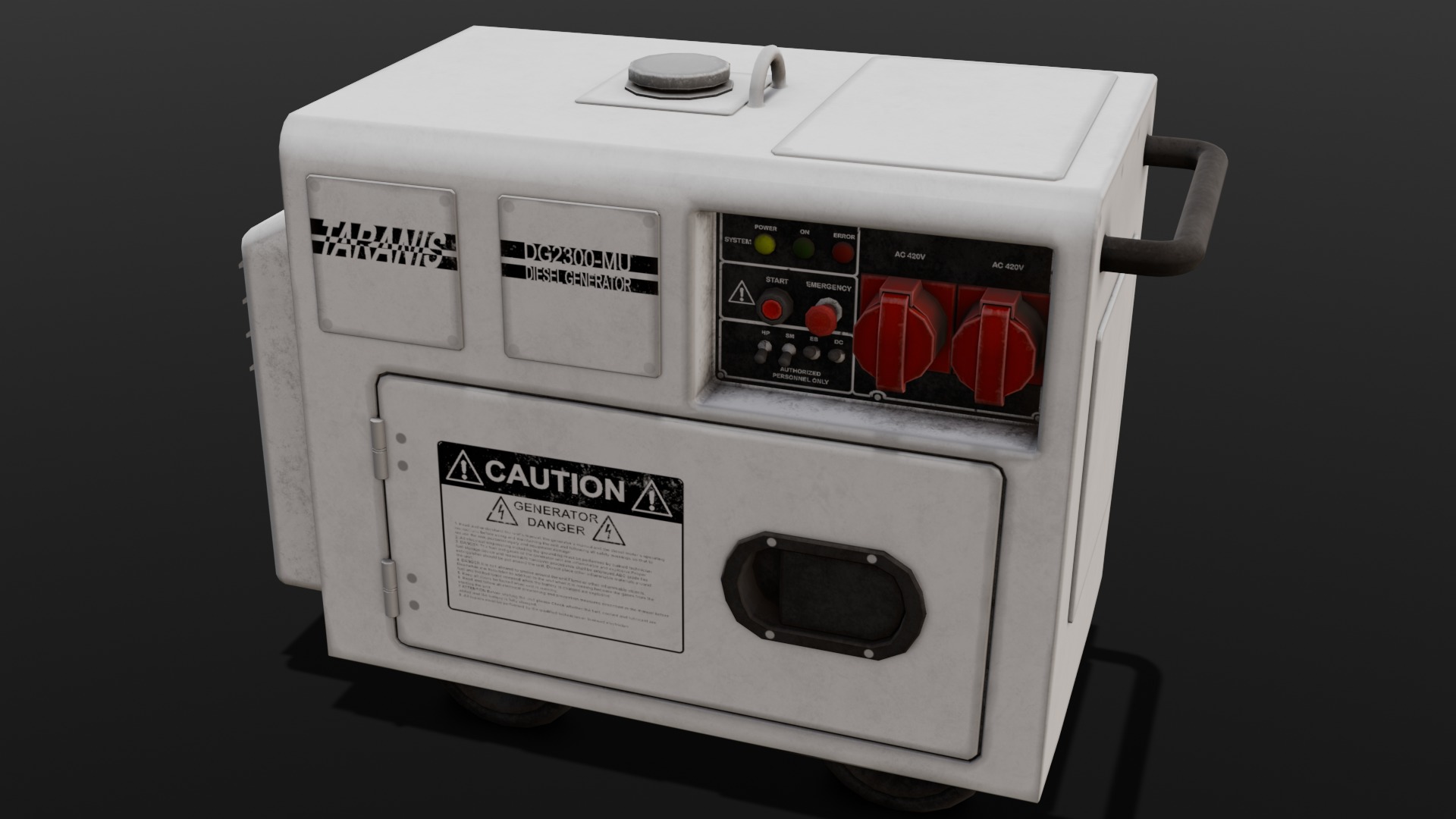  Power Generator 3D Model  Low-poly 3D model_18