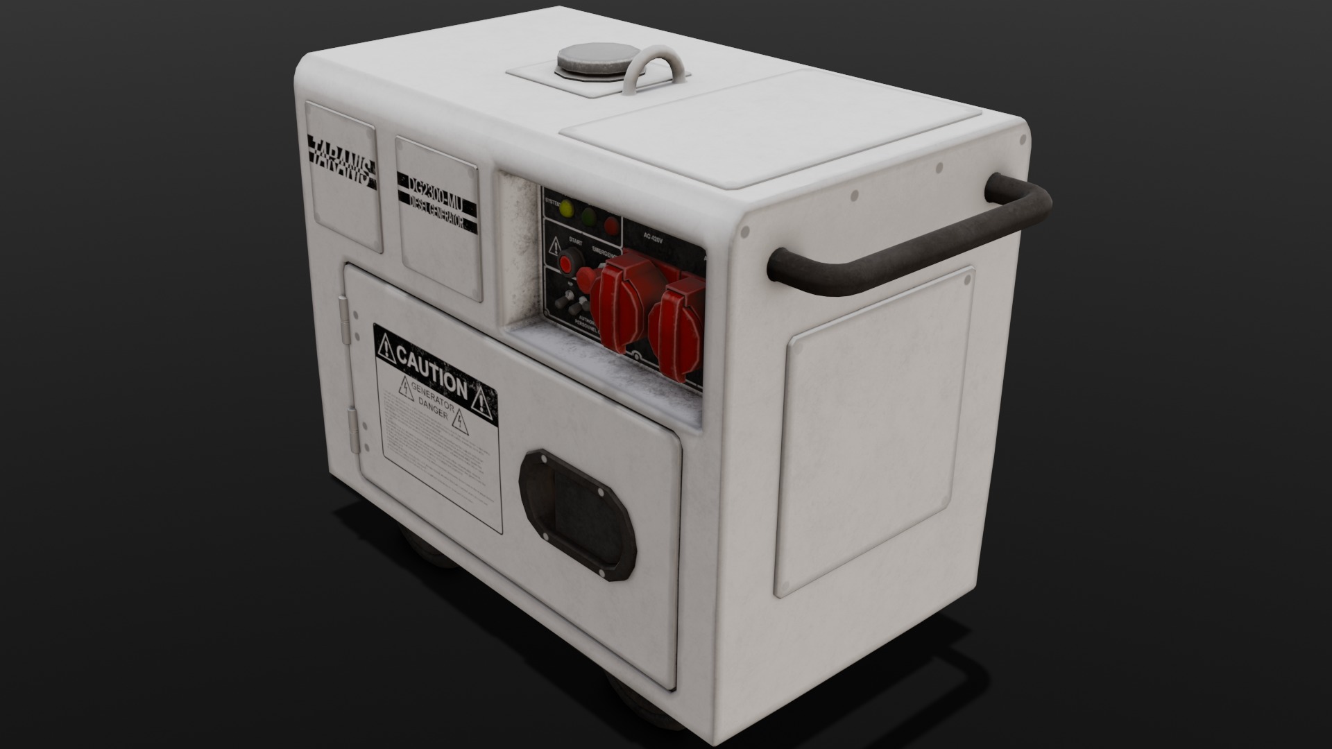  Power Generator 3D Model  Low-poly 3D model_23