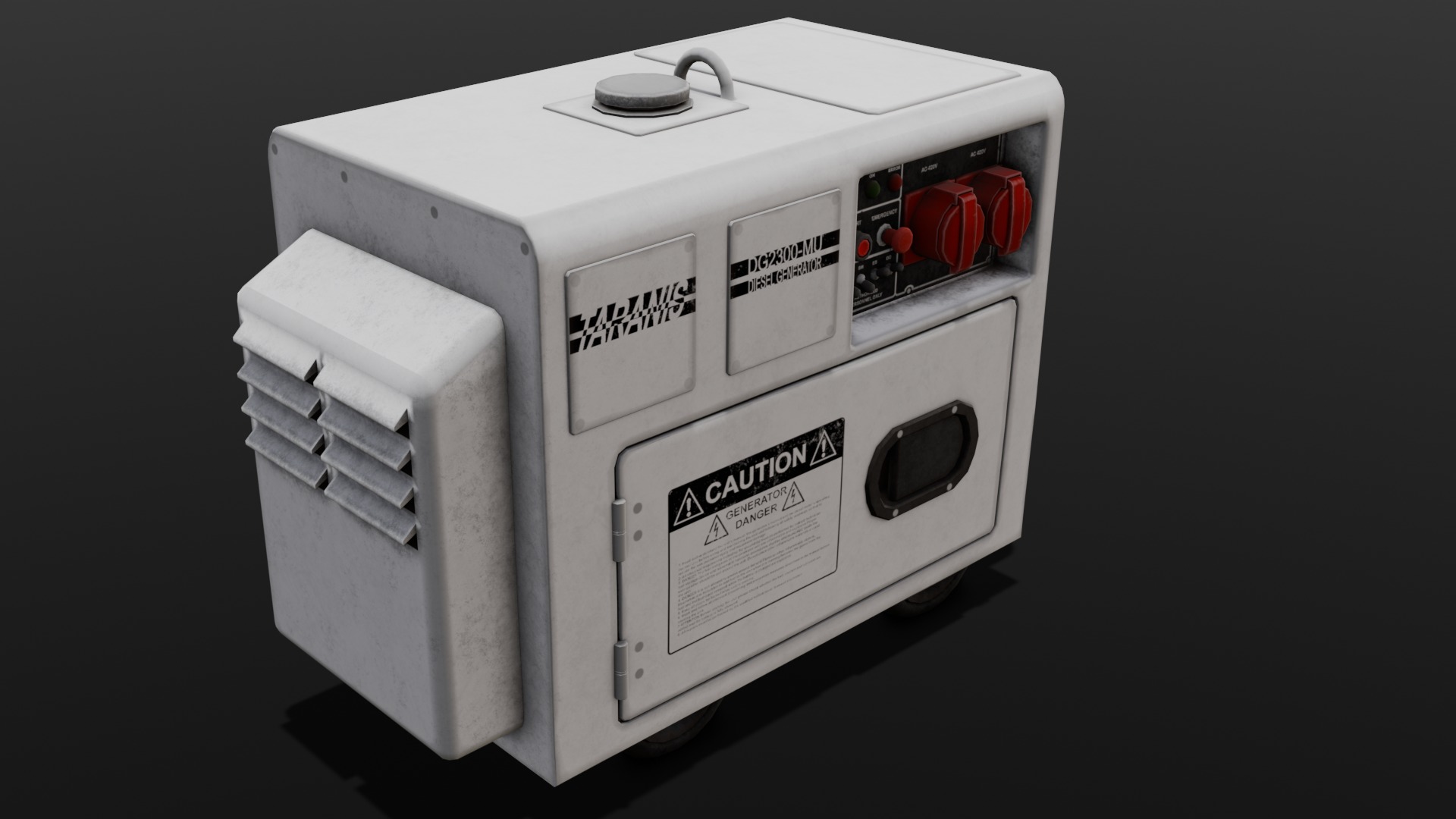  Power Generator 3D Model  Low-poly 3D model_19