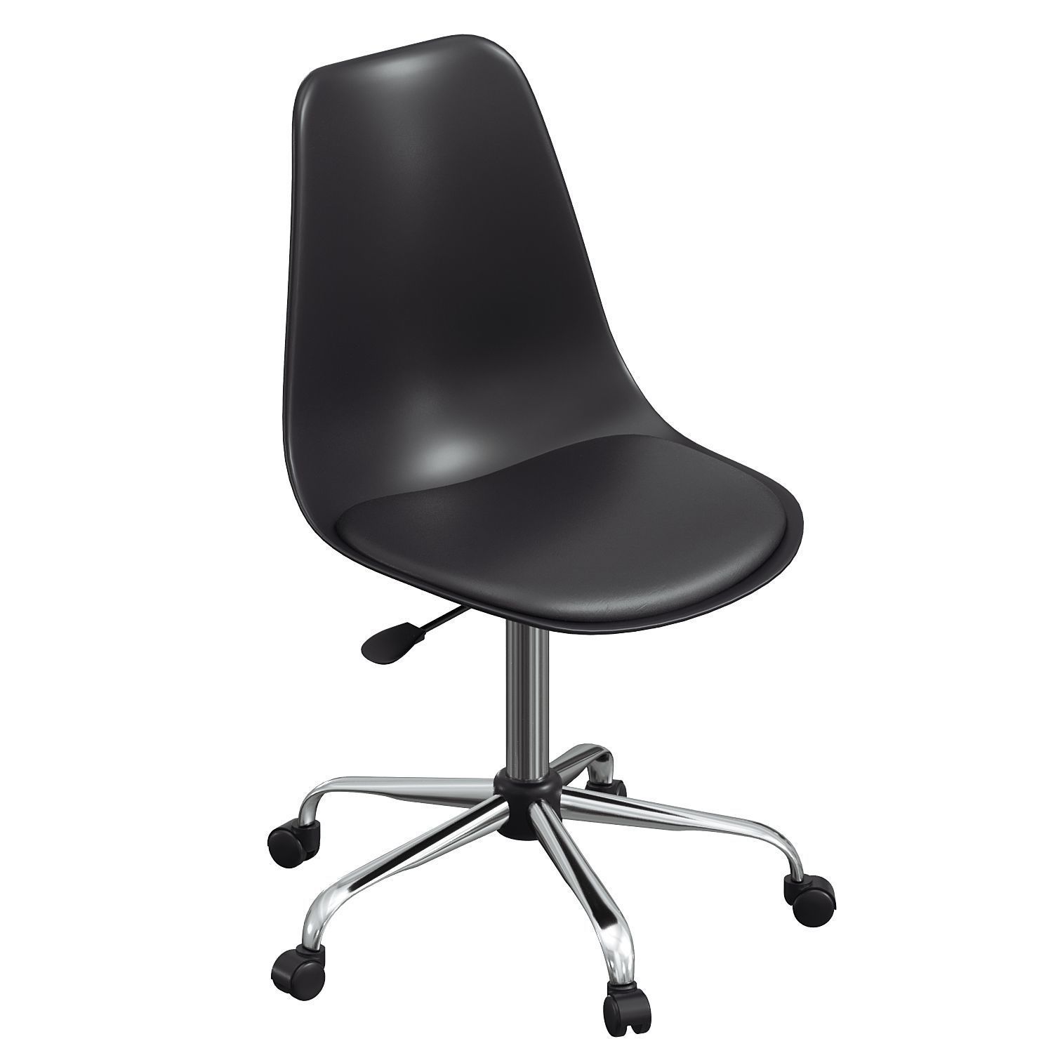 Harland Height Adjustable Swivel Task Chair 3D model_2