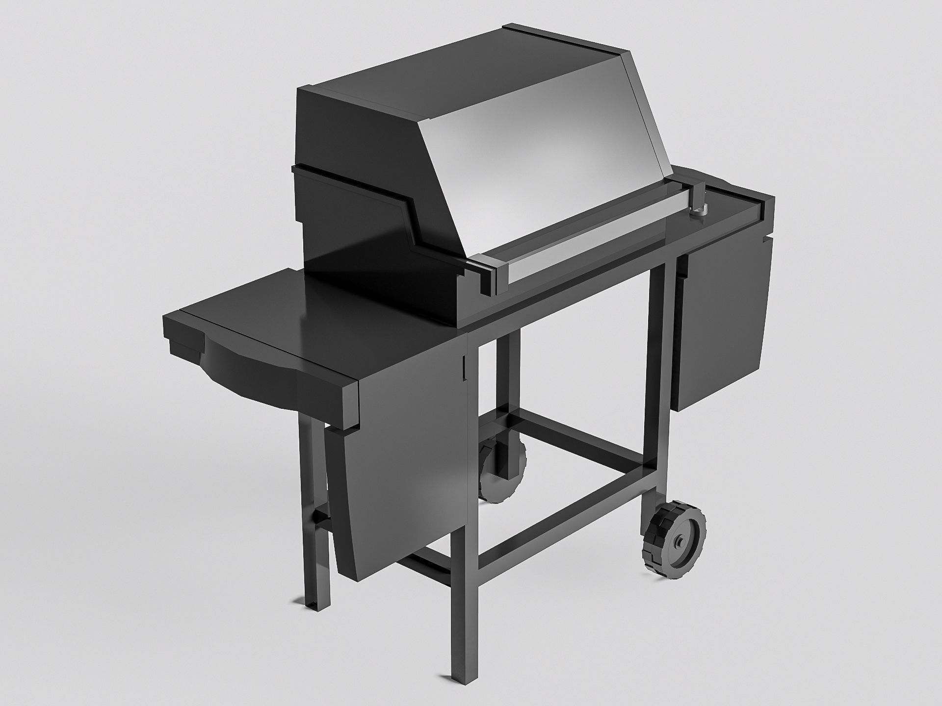 Barbecue grill 3 3D model_10