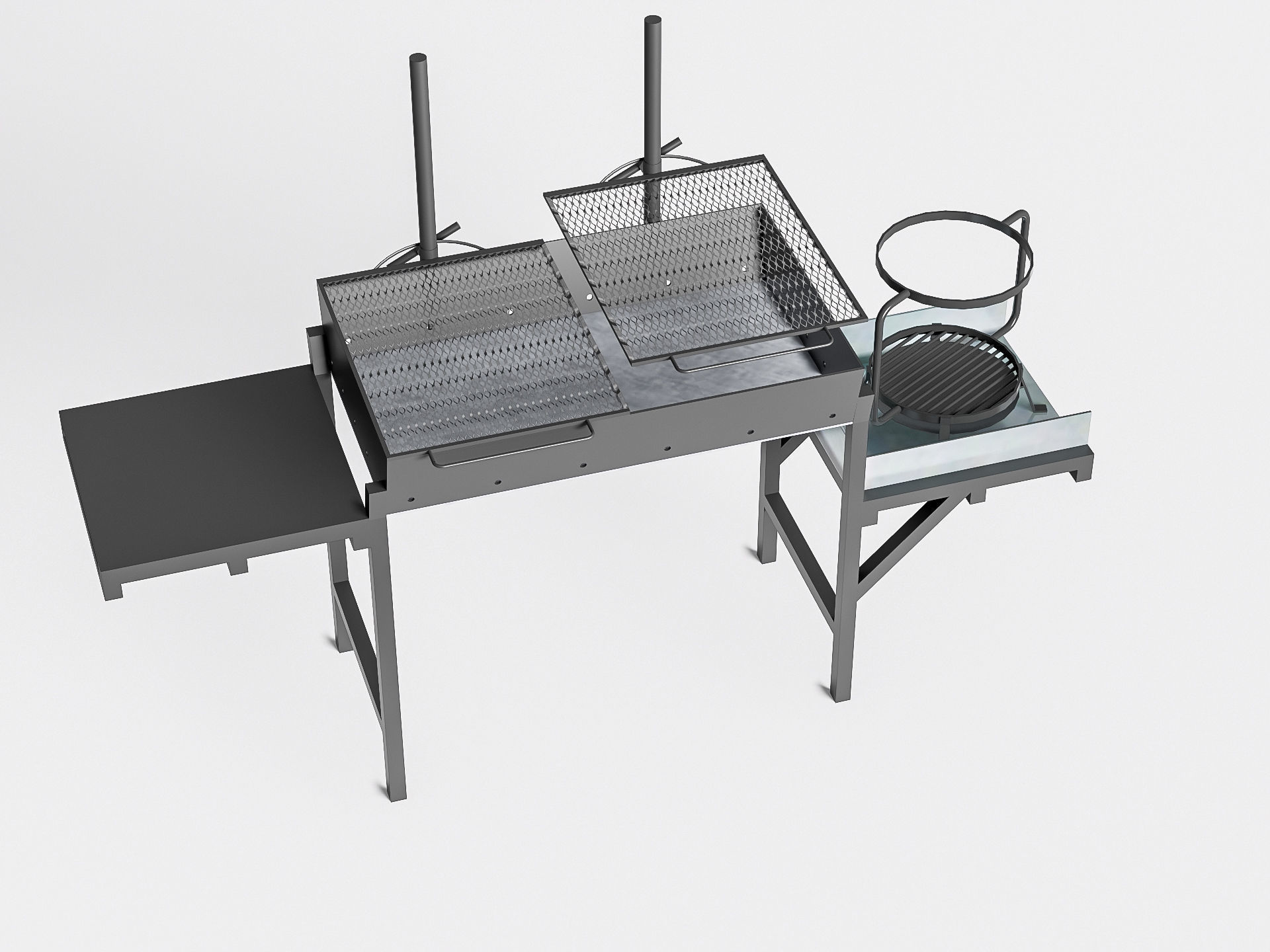 Barbecue grill 3 3D model_18