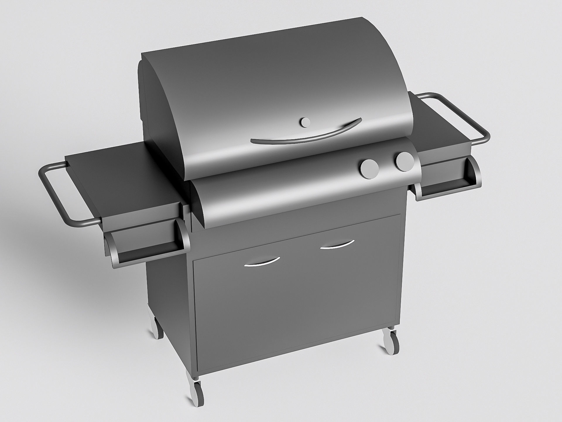 Barbecue grill 3 3D model_21