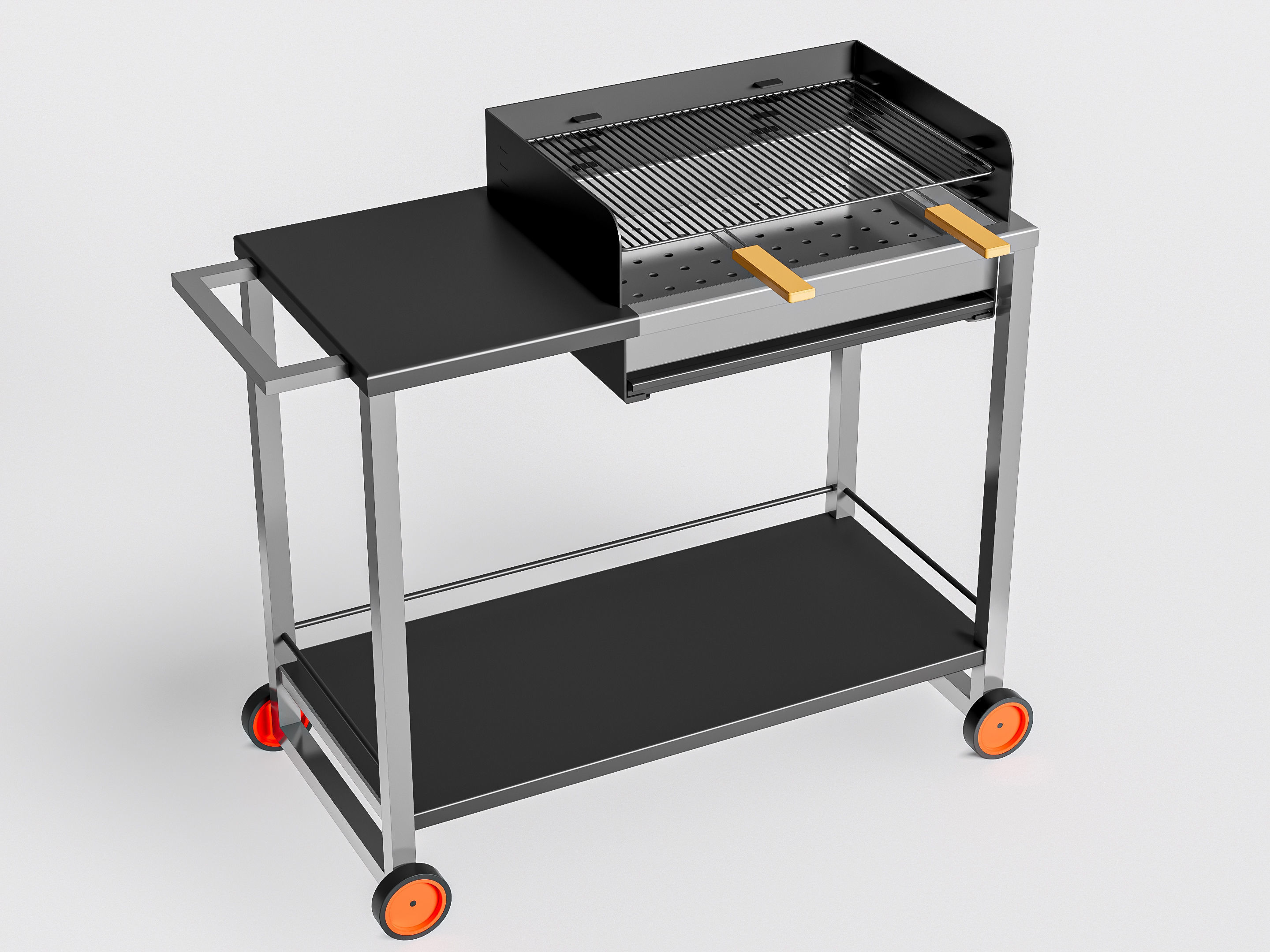 Barbecue grill 3 3D model_13