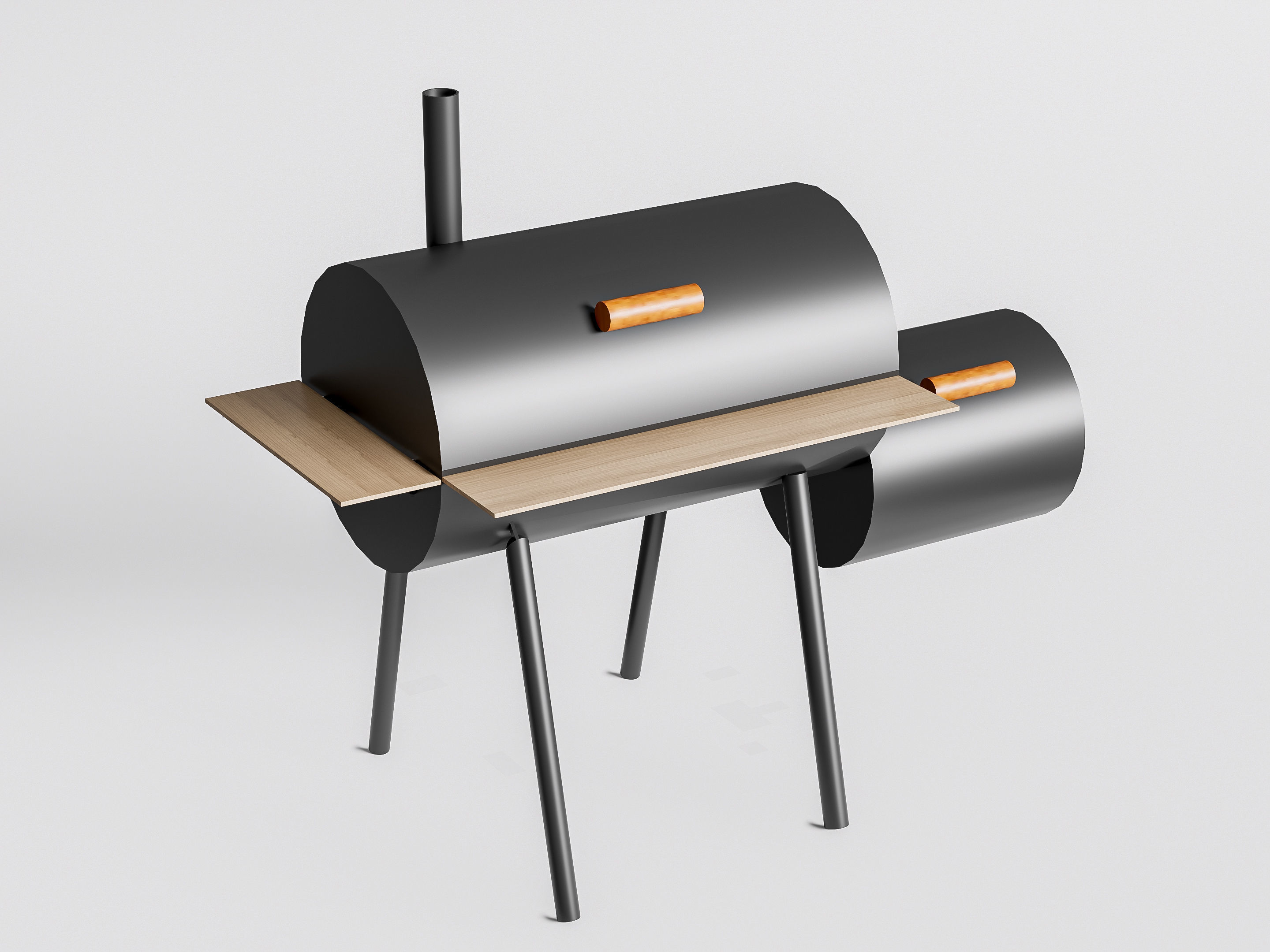 Barbecue grill 3 3D model_7