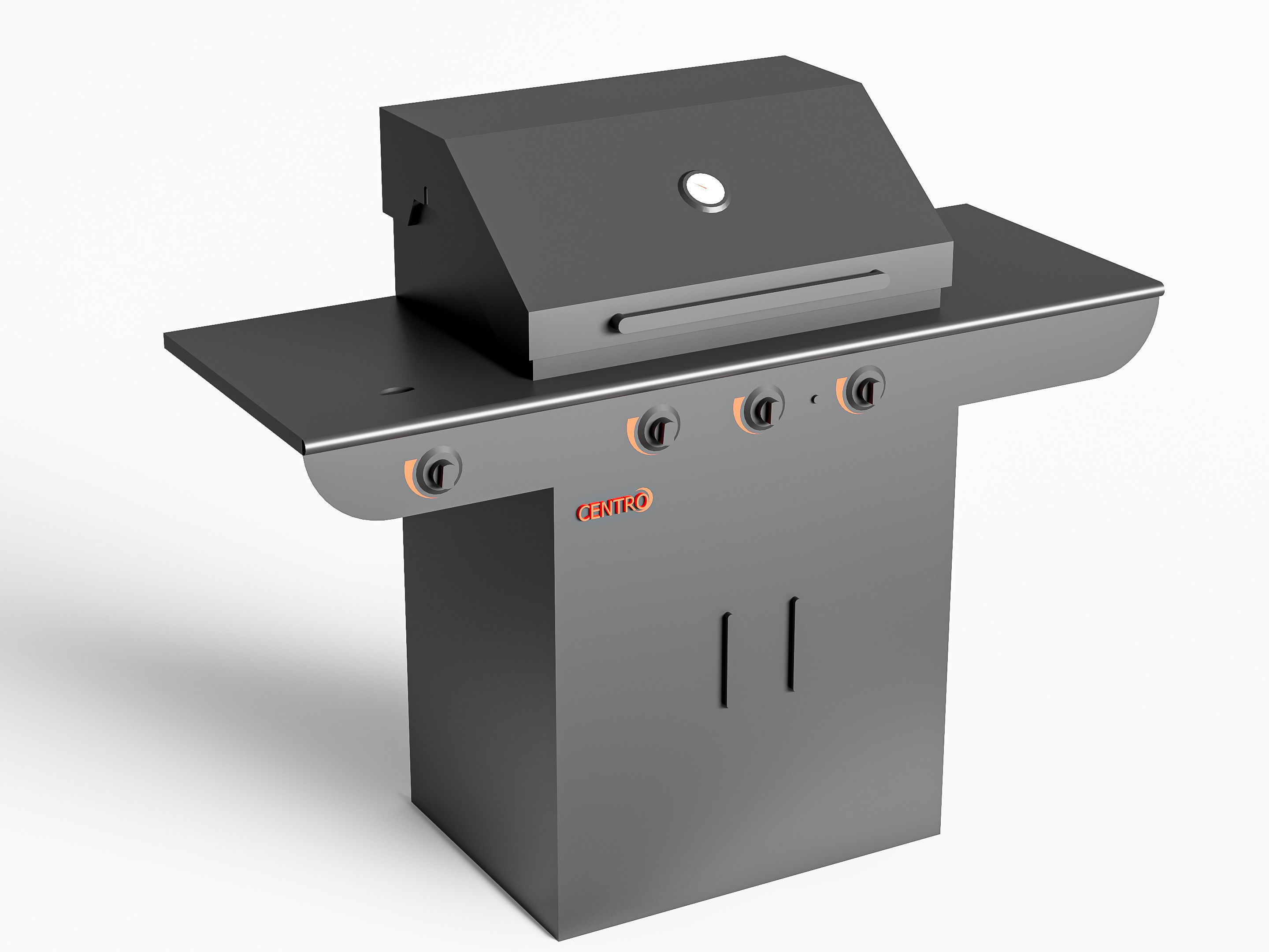 Barbecue grill 3 3D model_11