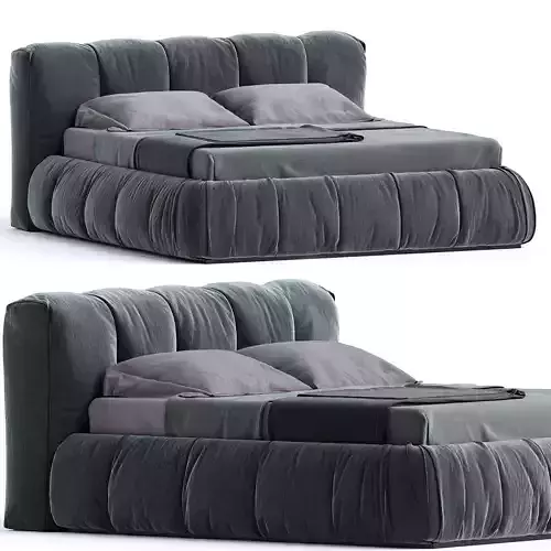 Deneli Italia Sharpei Bed 3D model
