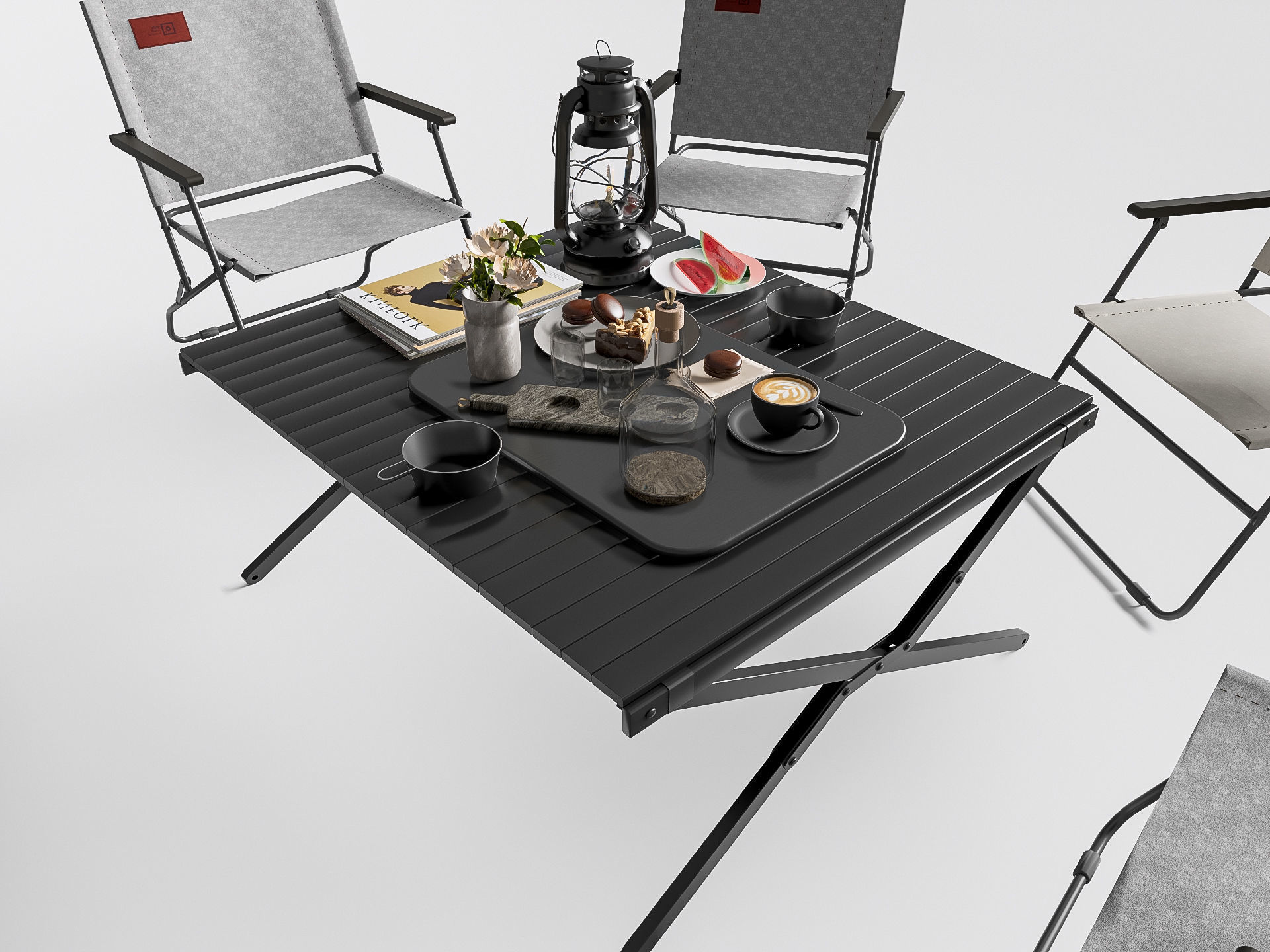 Barbecue grill 4 3D model_14