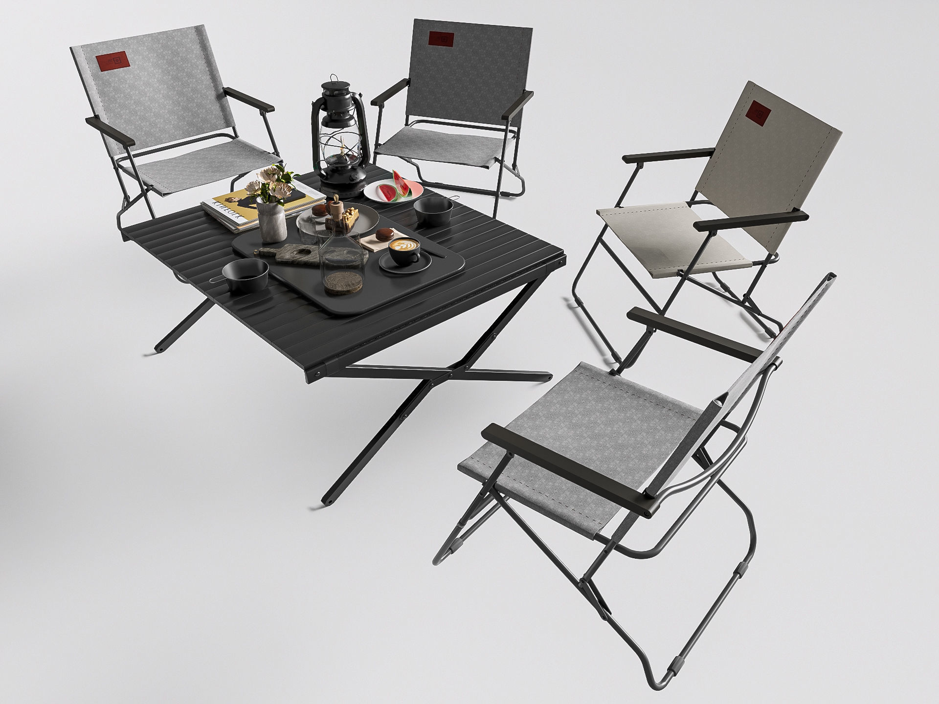 Barbecue grill 4 3D model_13