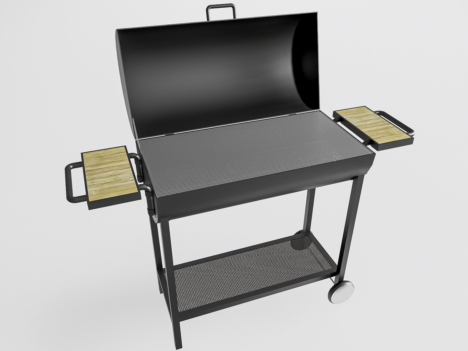 Barbecue grill 4 3D model_15