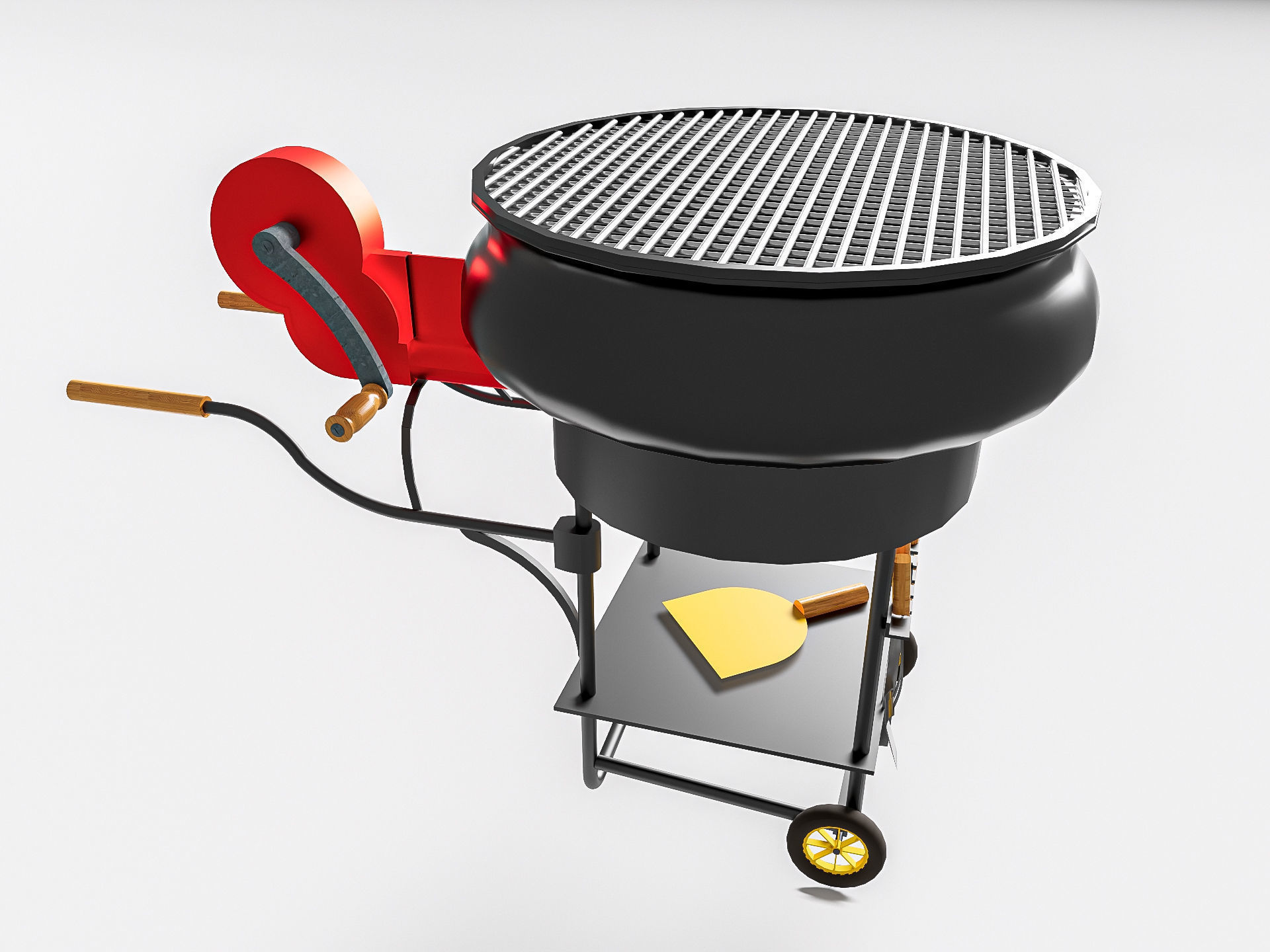 Barbecue grill 4 3D model_18