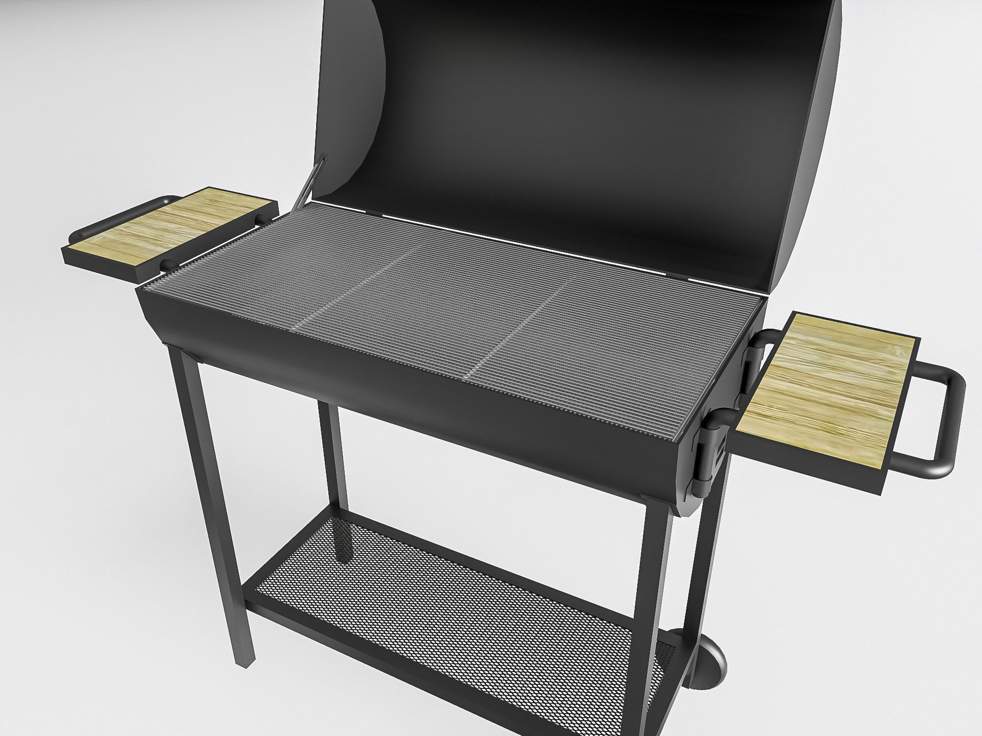 Barbecue grill 4 3D model_16