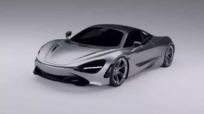 Mclaren 720s 3D Model 3D model