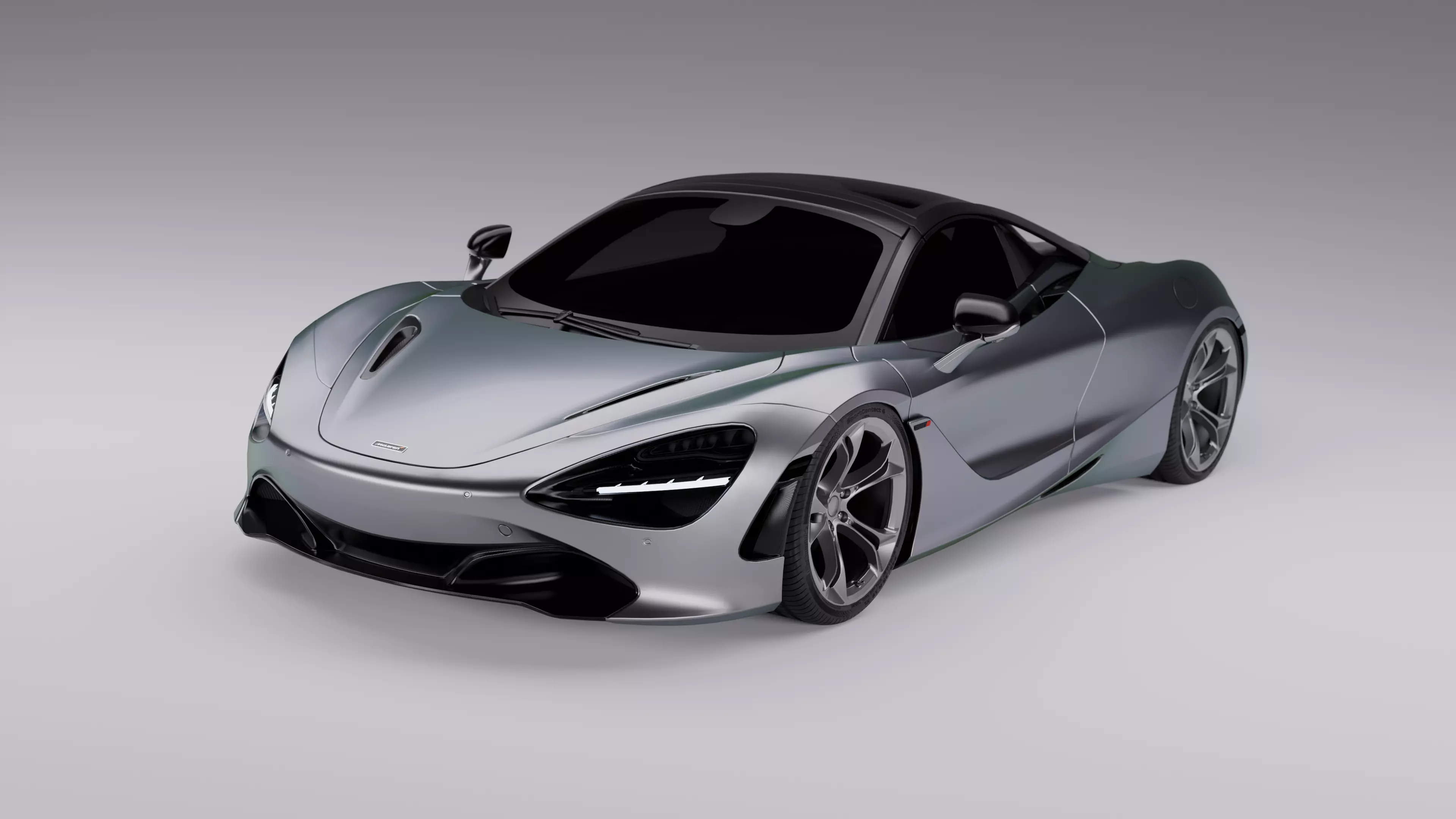 Mclaren 720s 3D Model 3D model_0
