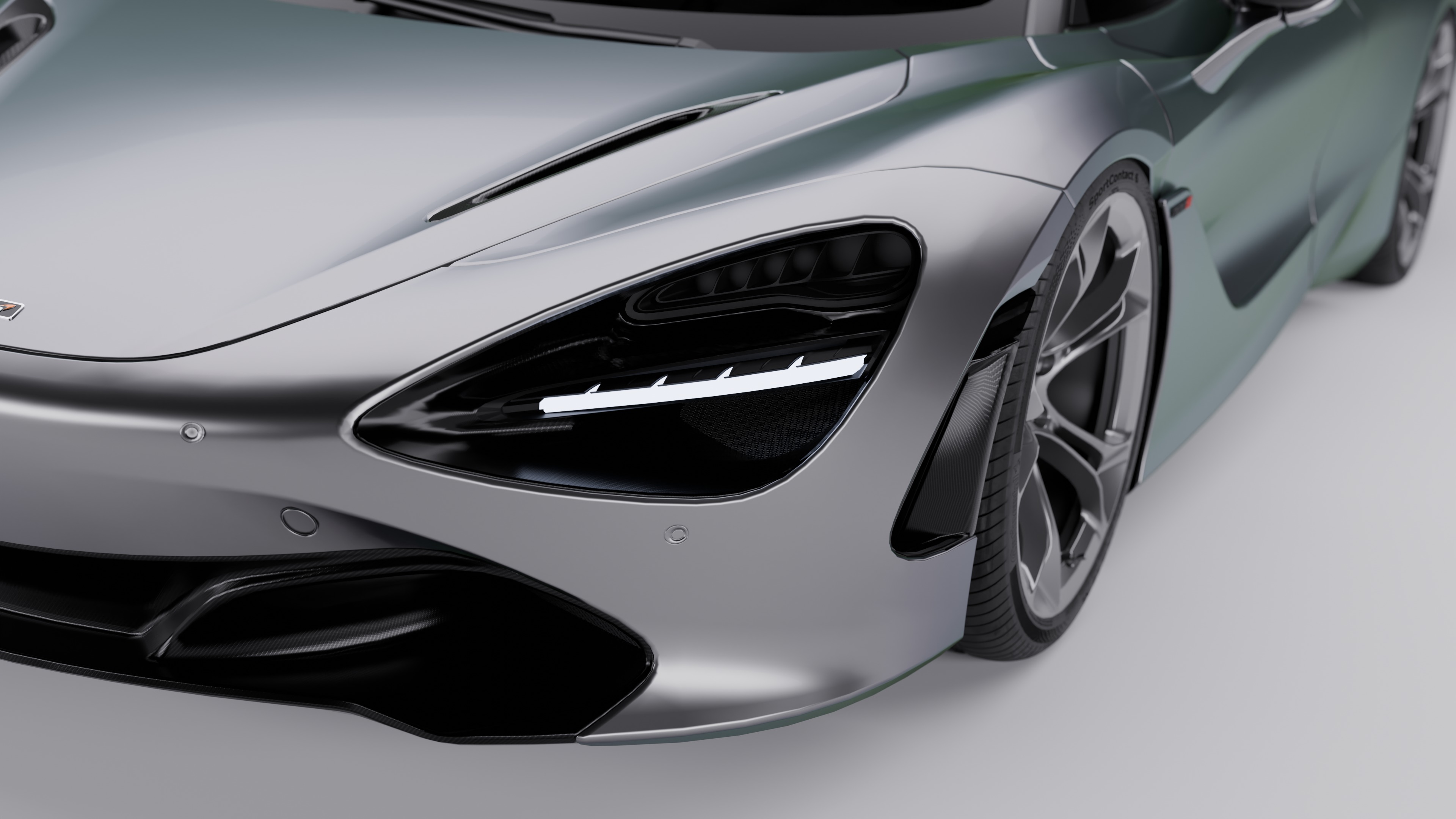 Mclaren 720s 3D Model 3D model_2