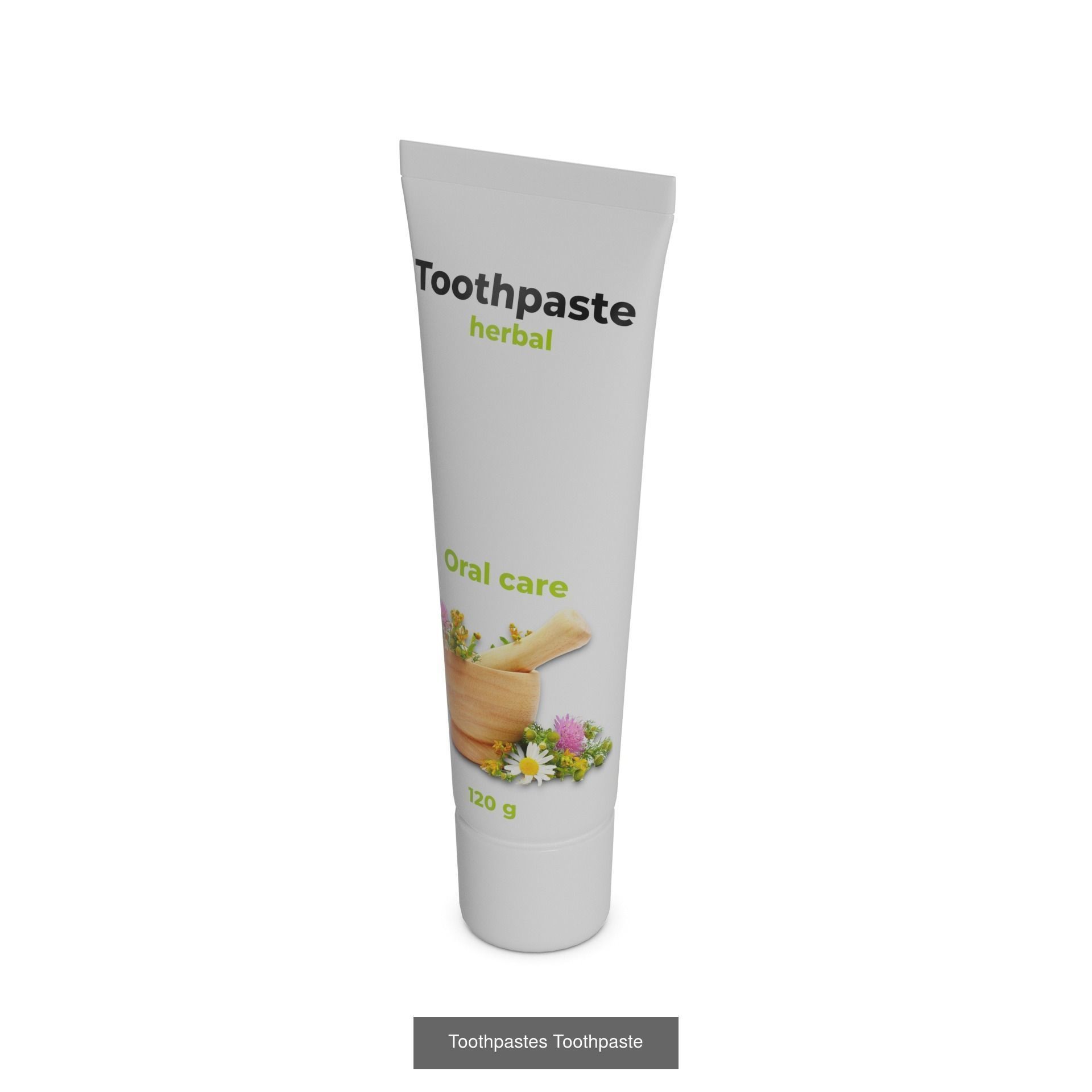 Toothpaste pack 3D Model Collection_2