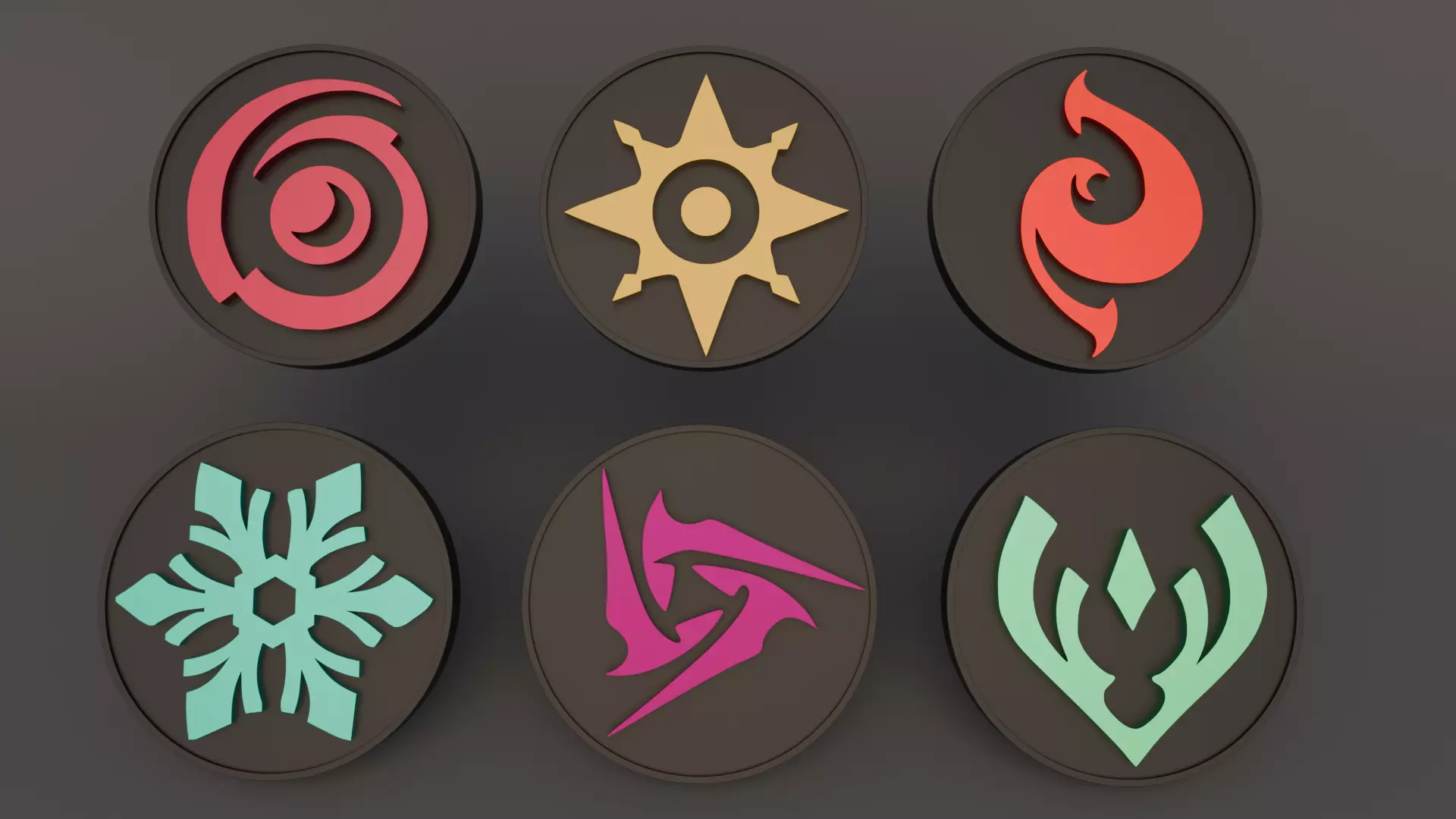 Moneda Wuthering Waves Free 3D print model